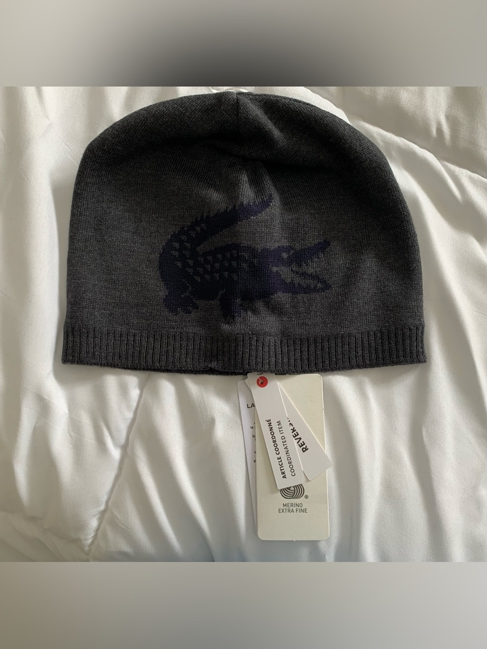 New Lacoste toque Mens One Size